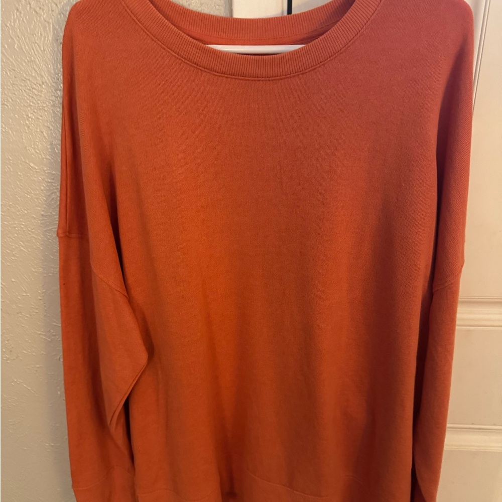 Cozy Orange Sweater